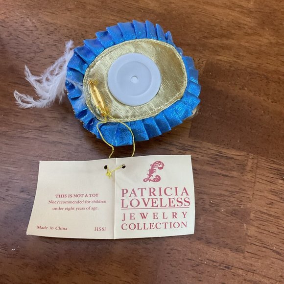 Patricia Loveless Mina Jewelry Collection Pin 1997 Tori Artist HS61 3"x4" #1791 - Picture 6 of 6